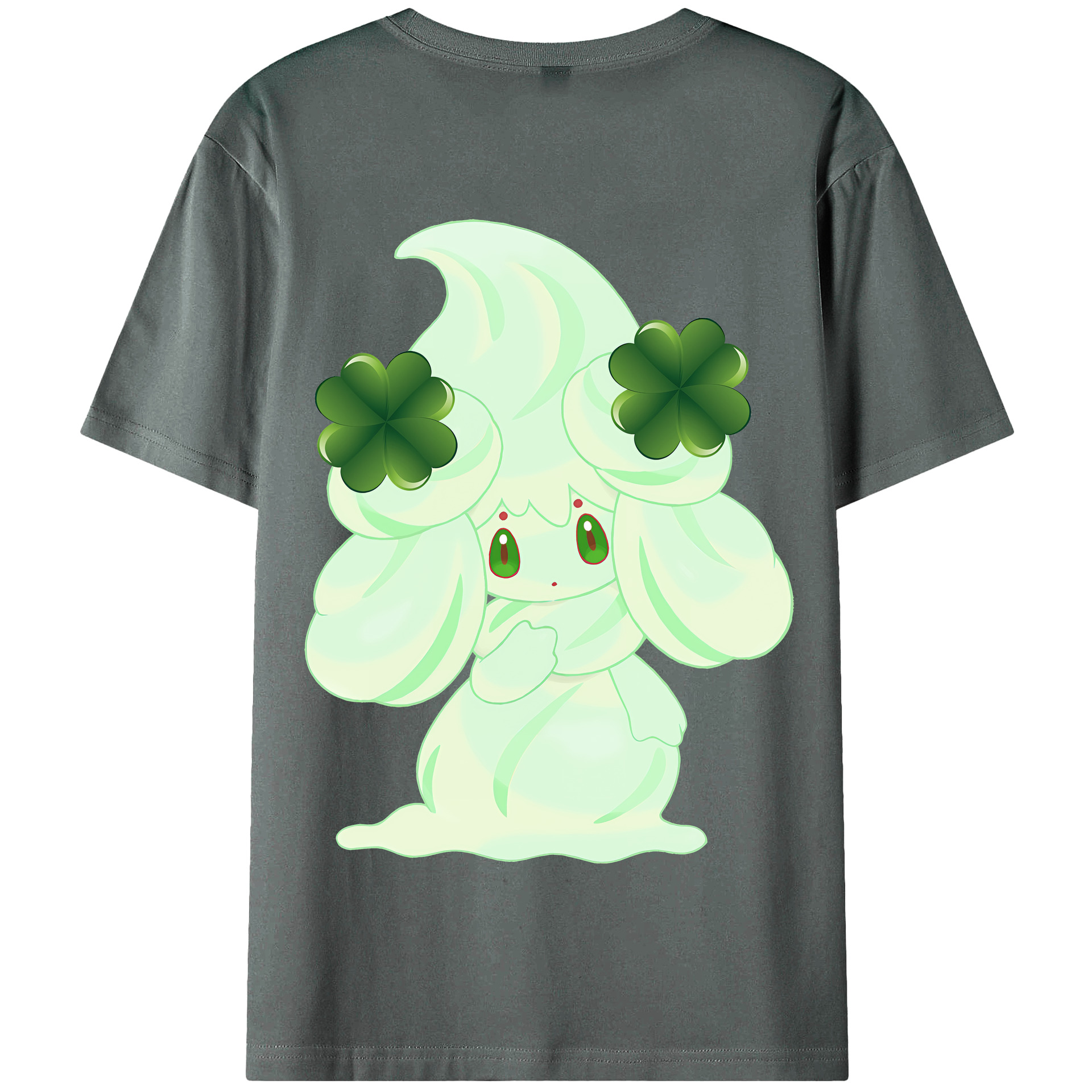 （画像用） ポケットモンスター Pokémon 綿100％半袖Tシャツ（背面プリント）